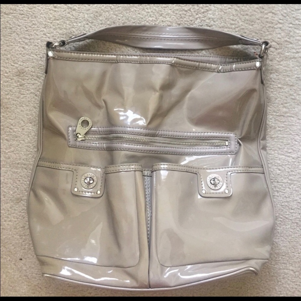 SOLD Faridah Turnlock Bag in patent leathers